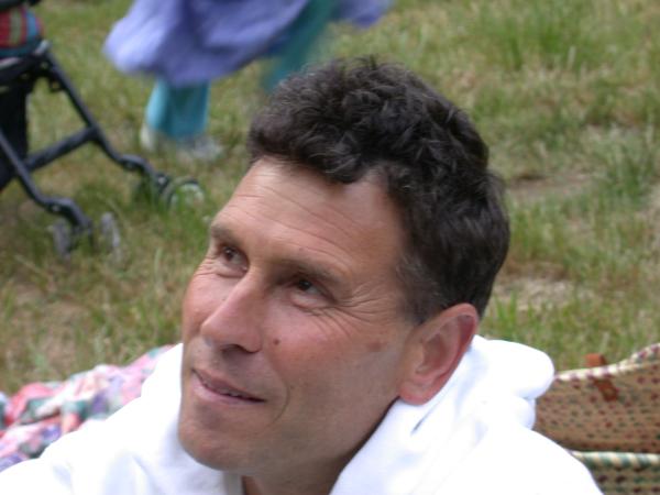 Why is this man happy? .... it's his last day too