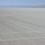 close up of the playa after they're done = the surface is al.l loose and needs a good soaking to make it stay